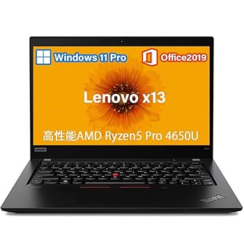 Windowsノート本体 ThinkPad X13 Gen1 Ryzen 5 PRO 4650U ThinkPad X13 Gen 1 Windows 10 Pro・AMD Ryzen 5 PRO 4650U